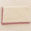Knit Blanket | Pointelle by New Grain - Maude Kids Decor