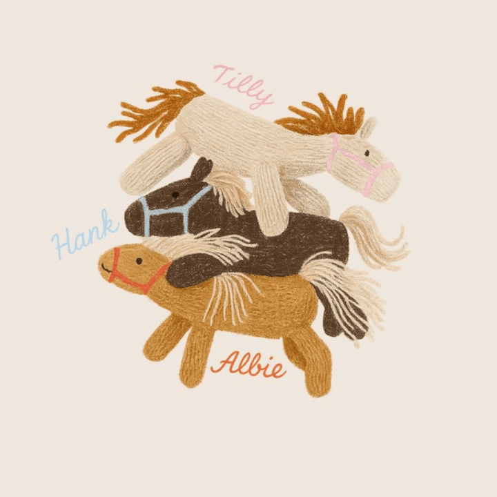 Knit Pony by New Grain - Maude Kids Decor