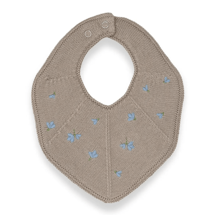 Knitted Baby Bib by Saga Copenhagen - Maude Kids Decor