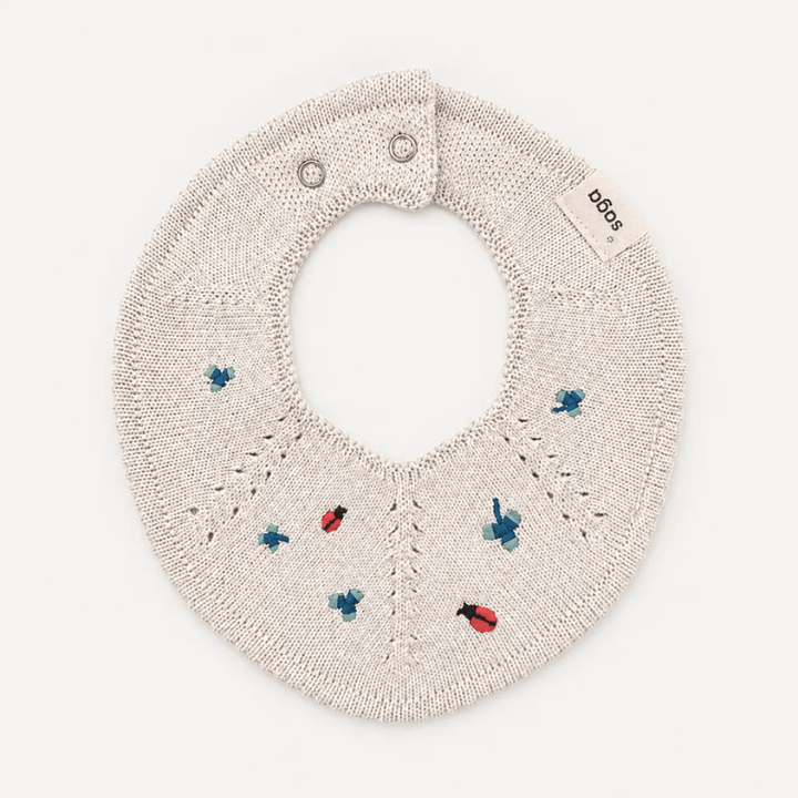 Knitted Baby Bib by Saga Copenhagen - Maude Kids Decor