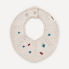 Knitted Baby Bib by Saga Copenhagen - Maude Kids Decor