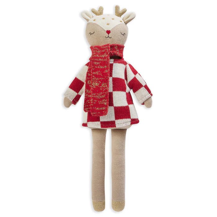 Knitted Reindeer Doll by Avery Row - Maude Kids Decor