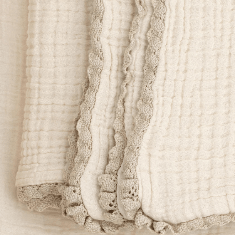 Lace Baby Blanket | Full Size (New Version) by Willaby - Maude Kids Decor