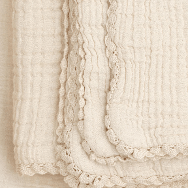 Lace Baby Blanket | Full Size (New Version) by Willaby - Maude Kids Decor