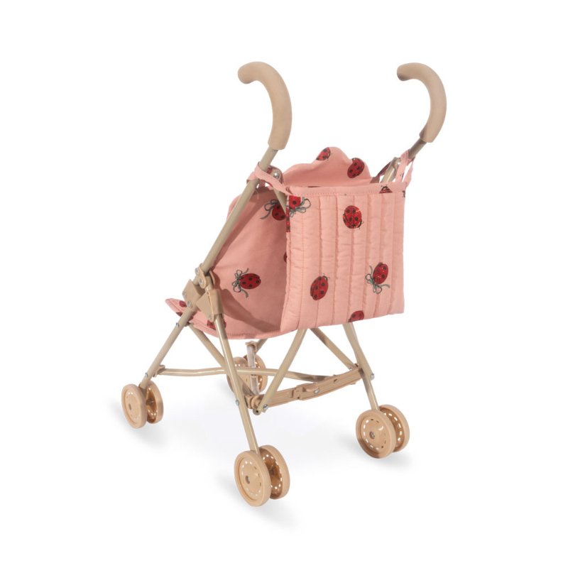 Ladybug Glitter Doll Stroller by Konges Sløjd - Maude Kids Decor