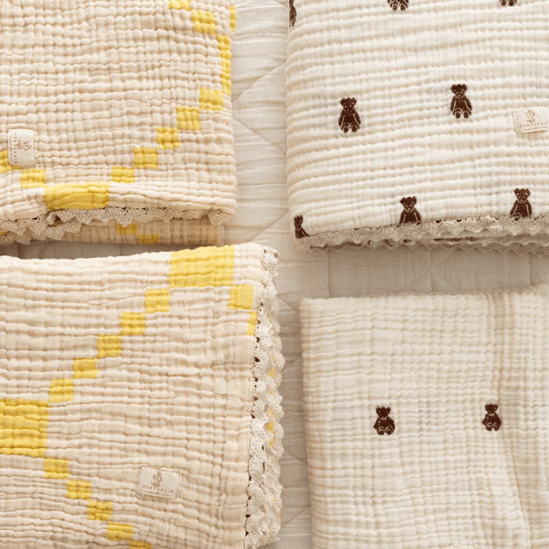 Layered Gauze Blanket | Butter by New Grain - Maude Kids Decor