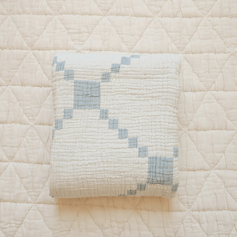Layered Gauze Blanket | Powder by New Grain - Maude Kids Decor