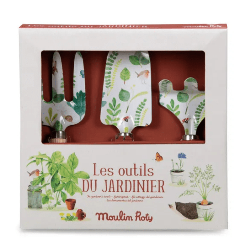 Le Jardin du Moulin Gardening Tools (Set of 3) by Moulin Roty - Maude Kids Decor