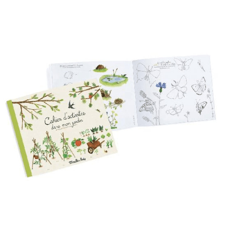 Le Jardinier Activity Booklet by Moulin Roty - Maude Kids Decor