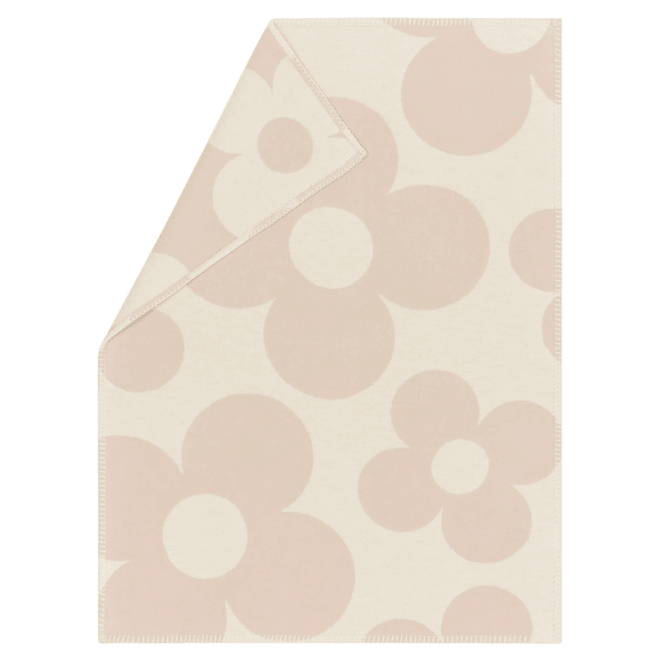 LENA Baby Blanket - Flowers | Ecru by David Fussenegger - Maude Kids Decor