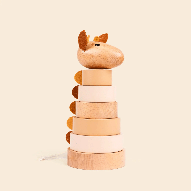 Leonie the Giraffe Stacking Pyramid by Egmont - Maude Kids Decor