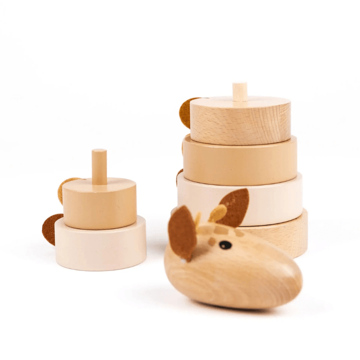 Leonie the Giraffe Stacking Pyramid by Egmont - Maude Kids Decor