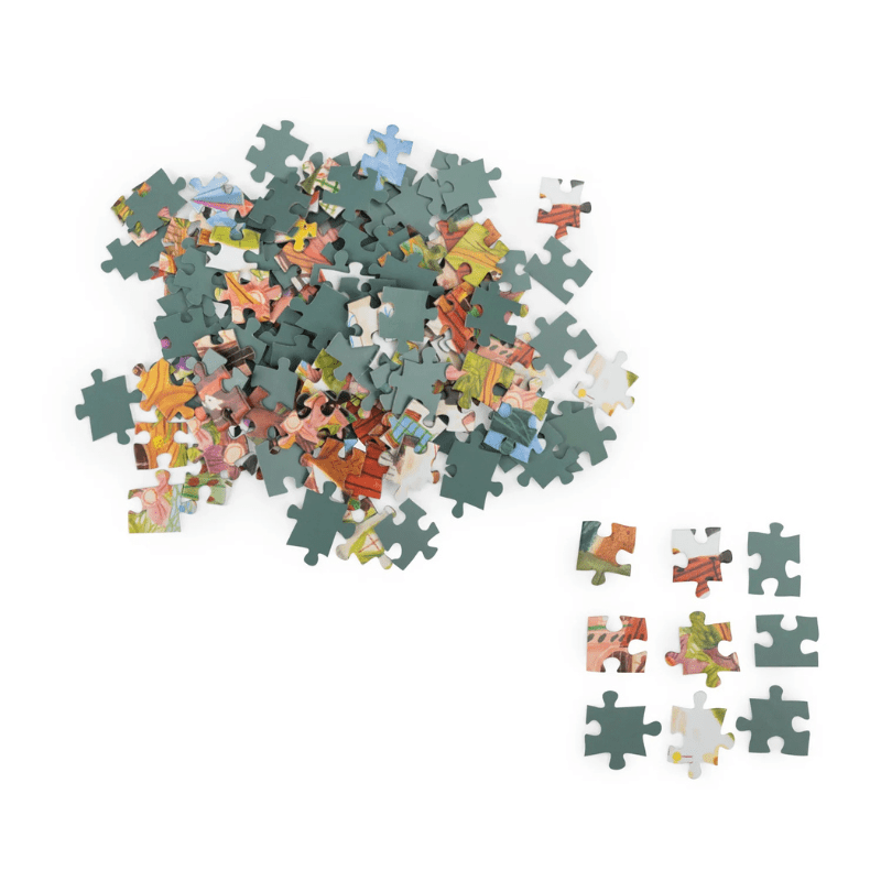 Les Minouchkas - 500 Piece Puzzle | The Spring Festival by Moulin Roty - Maude Kids Decor