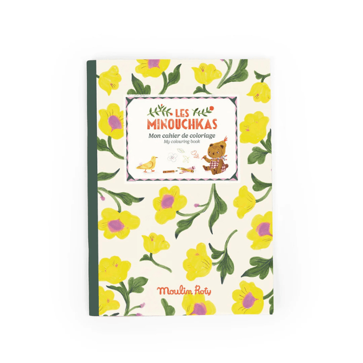 Les Minouchkas Colouring Book by Moulin Roty - Maude Kids Decor