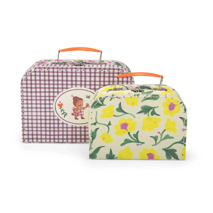 Les Minouchkas Suitcases (Set of 2) by Moulin Roty - Maude Kids Decor