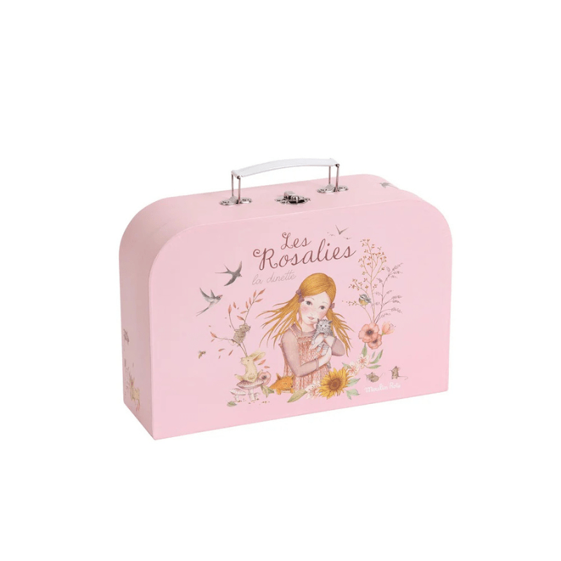 Les Rosalies Metal Tea Set by Moulin Roty - Maude Kids Decor