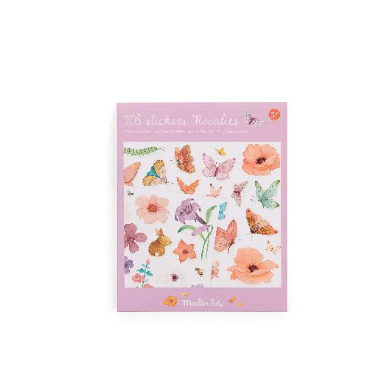 Les Rosalies Pack of 108 Stickers by Moulin Roty - Maude Kids Decor
