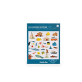 L'Explorateur Adventure Stickers Pack of 154 Stickers by Moulin Roty - Maude Kids Decor