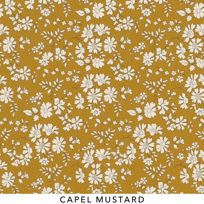 Liberty Fabric Duck Nursery Art Print by The Charming Press - Maude Kids Decor