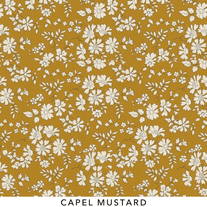 Liberty Fabric Duck Nursery Art Print by The Charming Press - Maude Kids Decor