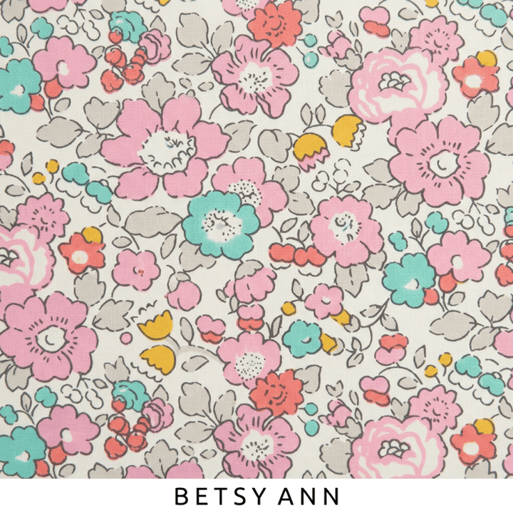Liberty Fabric Pear Nursery Art Print by The Charming Press - Maude Kids Decor
