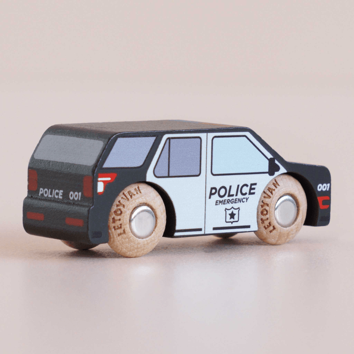 Liberty Wood Police Car by Le Toy Van - Maude Kids Decor
