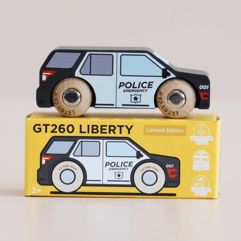 Liberty Wood Police Car by Le Toy Van - Maude Kids Decor