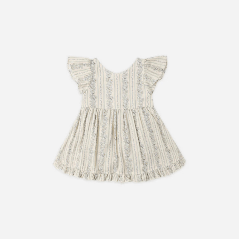 Lila Romper | Blue Floral by Rylee &amp; Cru - Maude Kids Decor