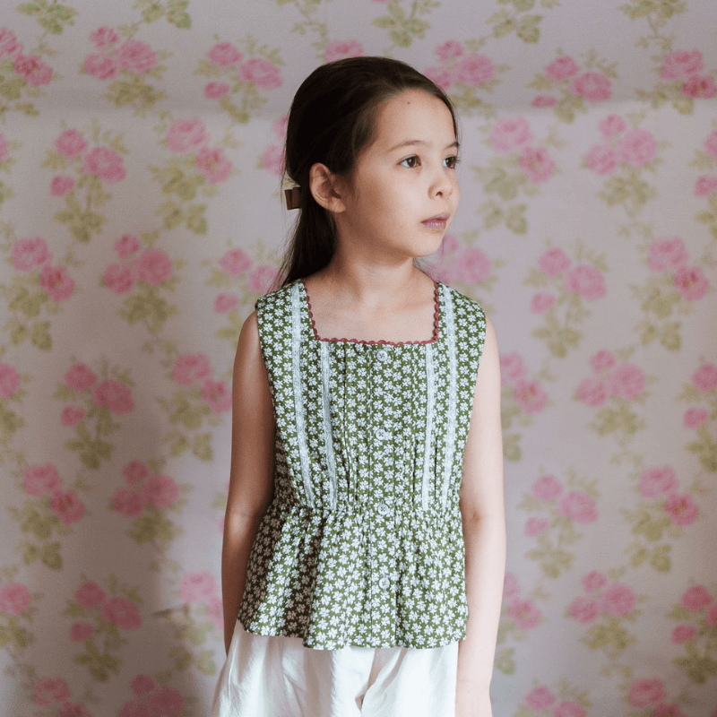 Lila Sun Top | Pembroke Floral by Little Cotton Clothes - Maude Kids Decor