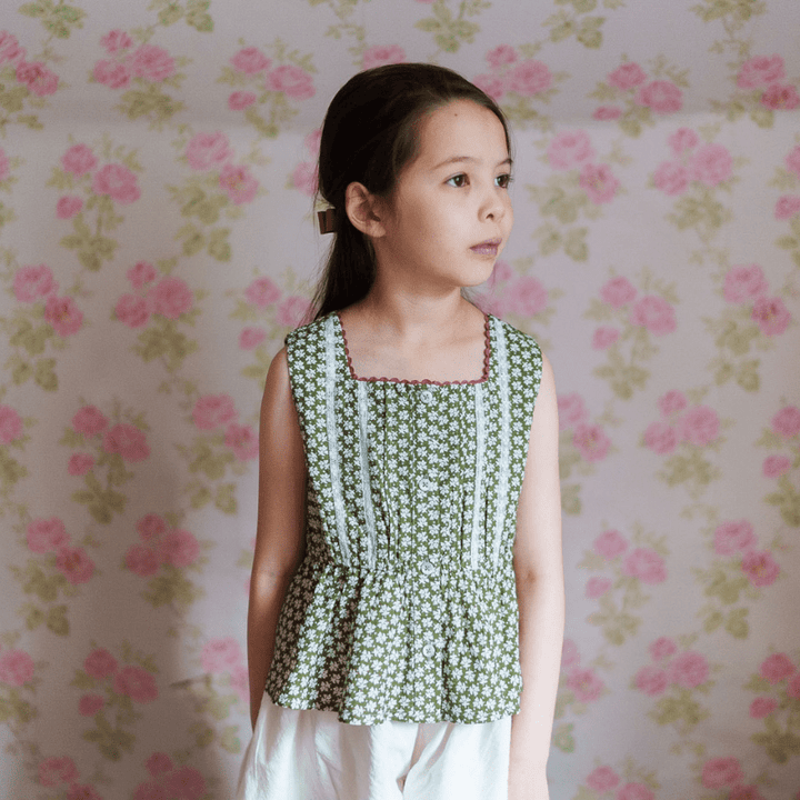 Lila Sun Top | Pembroke Floral by Little Cotton Clothes - Maude Kids Decor