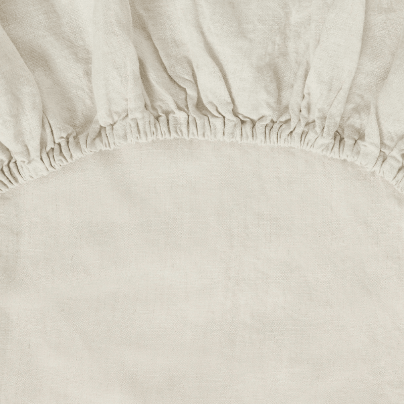 Linen Fitted Single Sheet | Linen by Garbo &amp; Friends - Maude Kids Decor