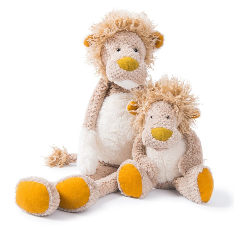 Lion Soft Toy | Les Baba Bou by Moulin Roty - Maude Kids Decor