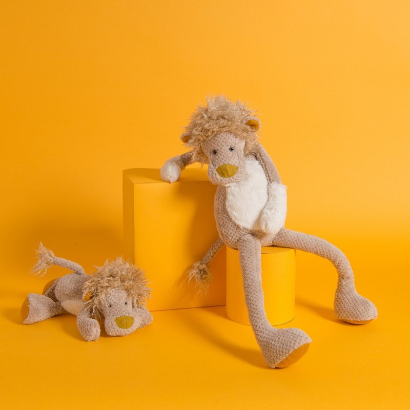 Lion Soft Toy | Les Baba Bou by Moulin Roty - Maude Kids Decor