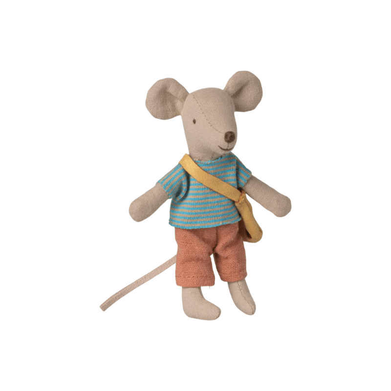 Little Brother Mouse with Bag by Maileg - Maude Kids Decor