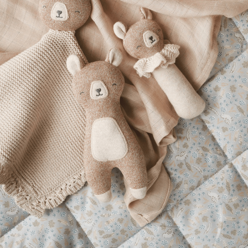 Little Hands Toy | Brown Bear by Avery Row - Maude Kids Decor