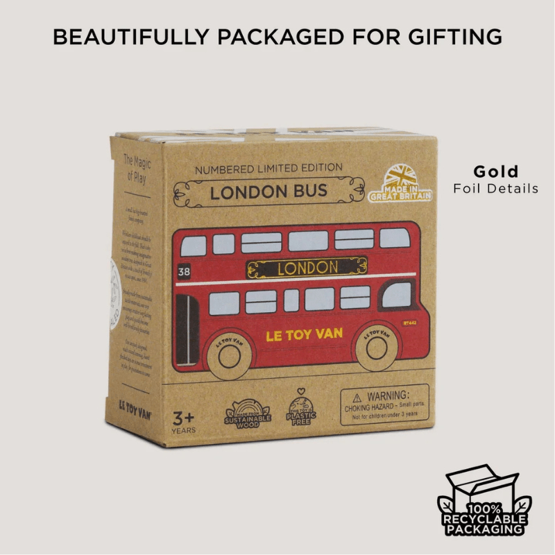 London Bus (Limited Edition) by Le Toy Van - Maude Kids Decor