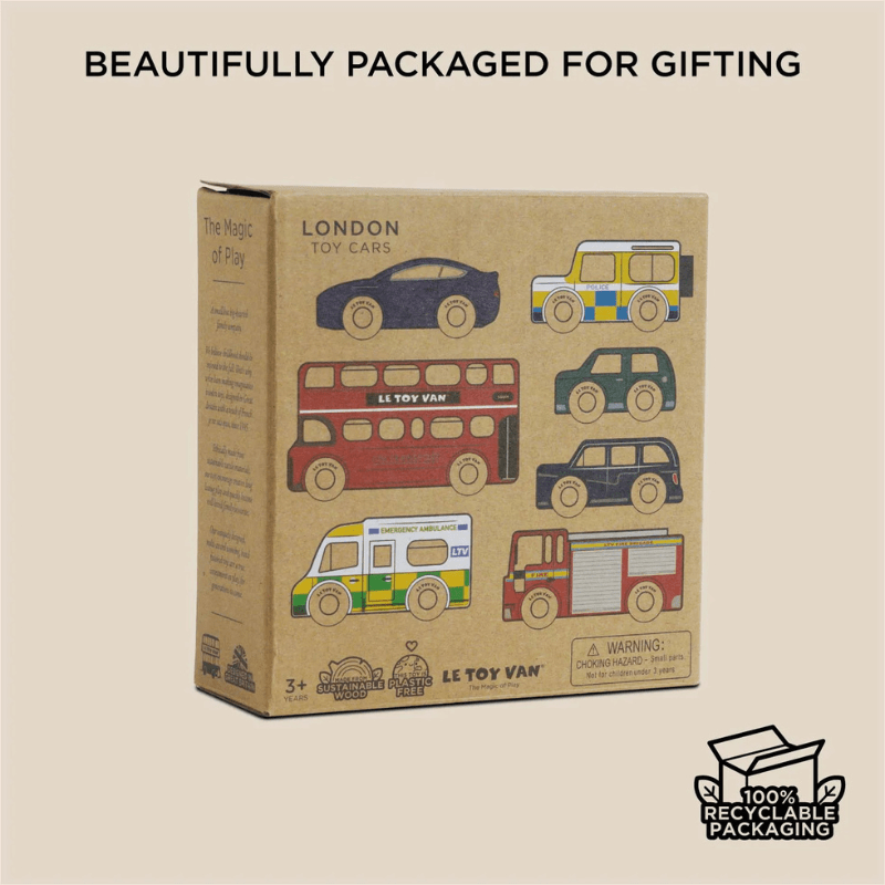 London Toy Car Set by Le Toy Van - Maude Kids Decor