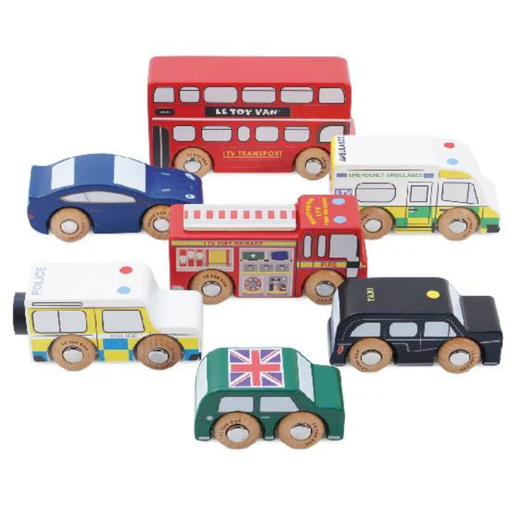 London Toy Car Set by Le Toy Van - Maude Kids Decor
