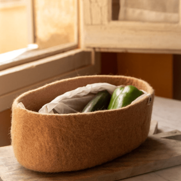 Long Basket by Muskhane - Maude Kids Decor