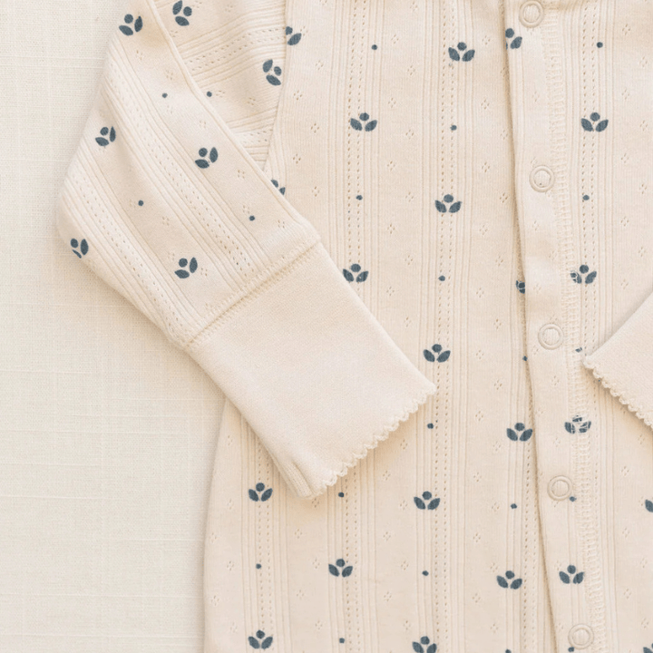 Long John | Pointelle Bluebelle by New Grain - Maude Kids Decor