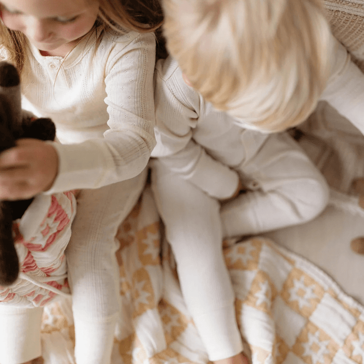 Long John | Pointelle Milk by New Grain - Maude Kids Decor