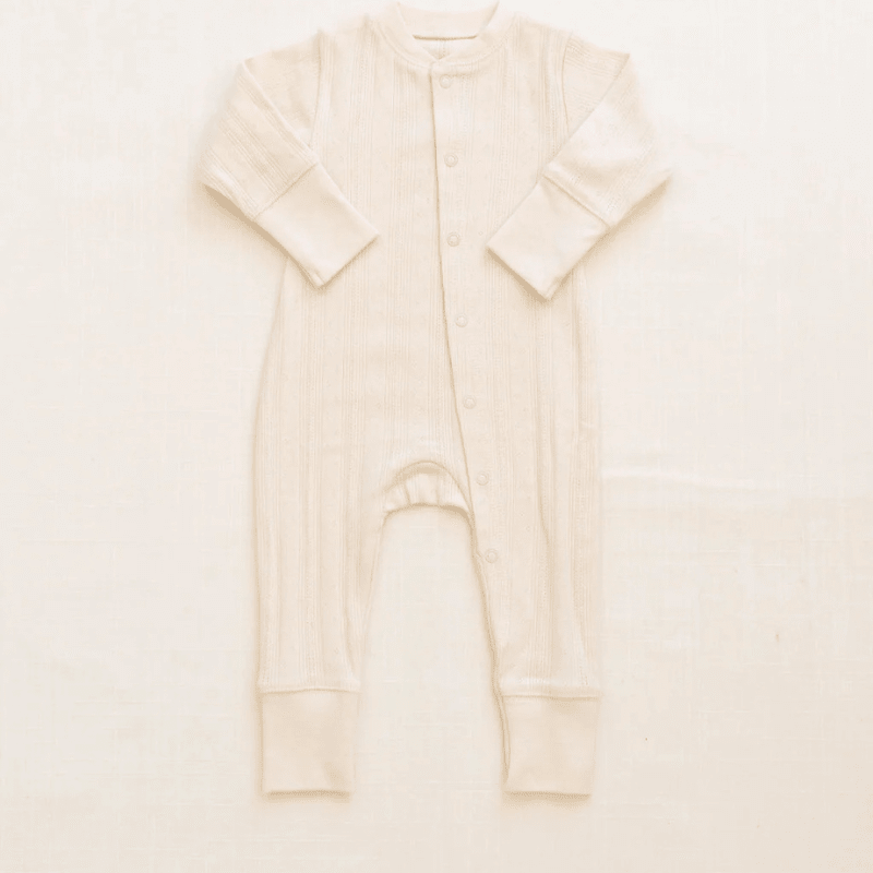Long John | Pointelle Milk by New Grain - Maude Kids Decor