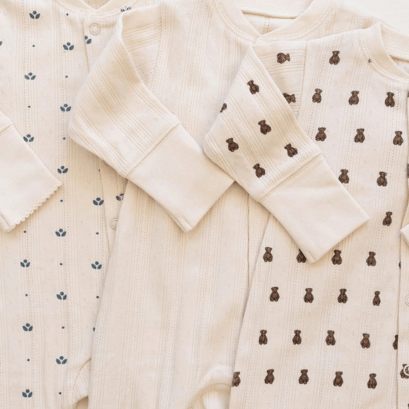 Long John | Pointelle Milk by New Grain - Maude Kids Decor