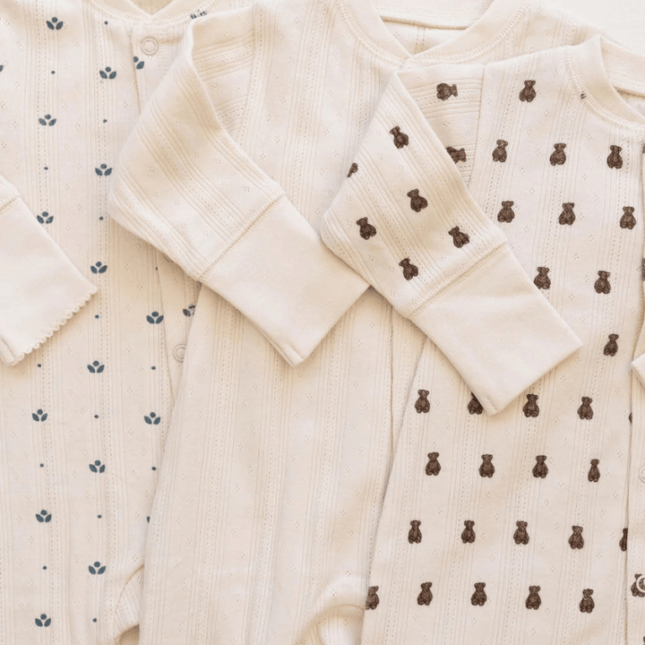 Long John | Pointelle Milk by New Grain - Maude Kids Decor