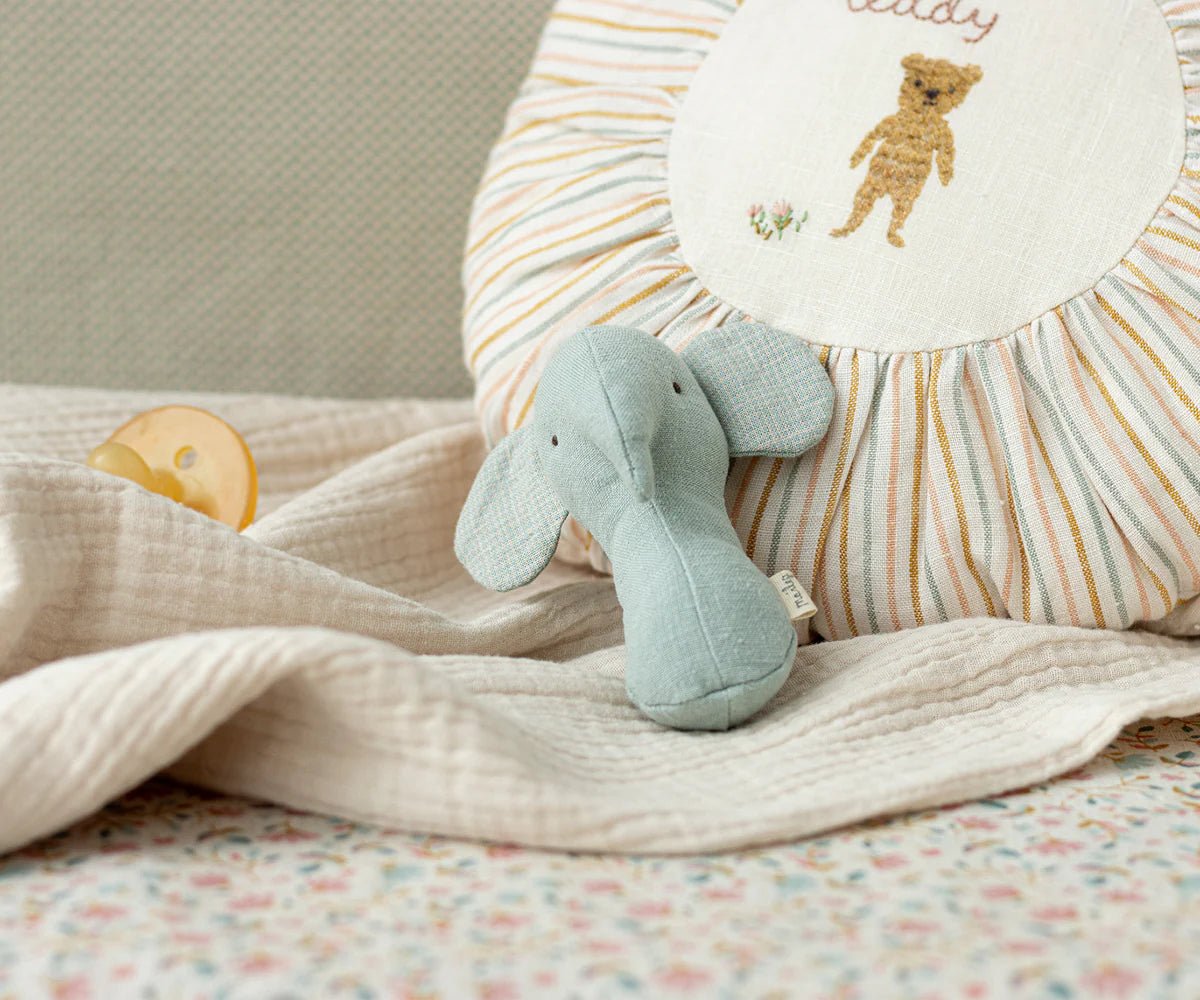 Lullaby Friends, Elephant Rattle by Maileg - Maude Kids Decor