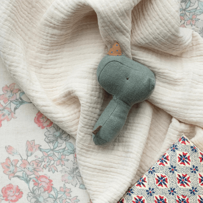 Lullaby Friends, Rhino Rattle by Maileg - Maude Kids Decor