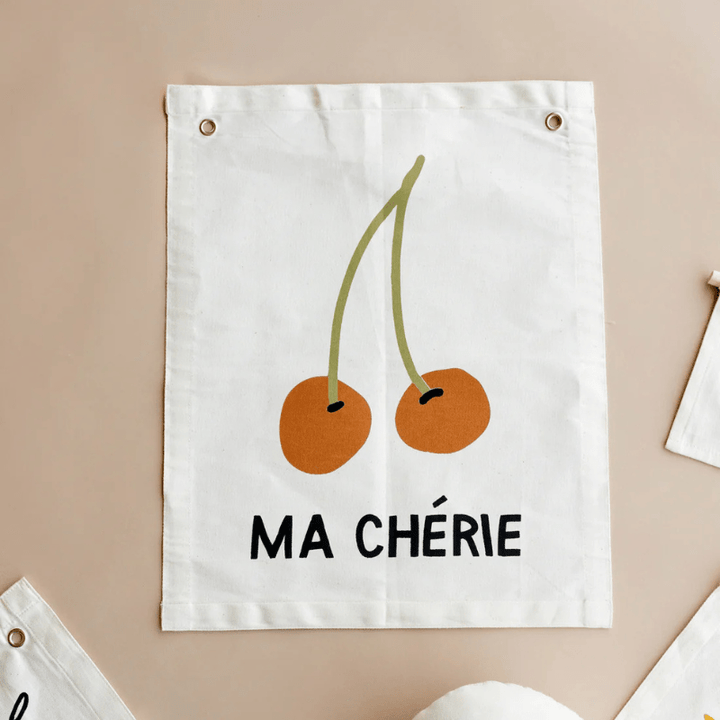 Ma Cherie Canvas Banner by Imani Collective - Maude Kids Decor