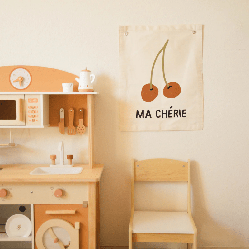 Ma Cherie Canvas Banner by Imani Collective - Maude Kids Decor