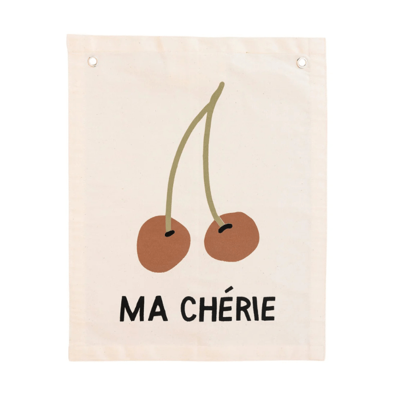 Ma Cherie Canvas Banner by Imani Collective - Maude Kids Decor