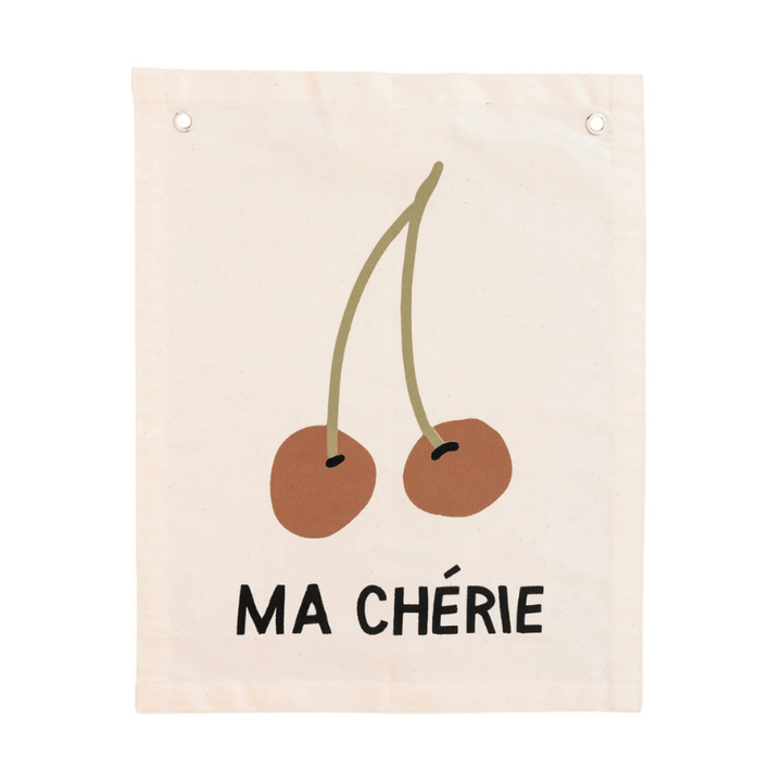 Ma Cherie Canvas Banner by Imani Collective - Maude Kids Decor